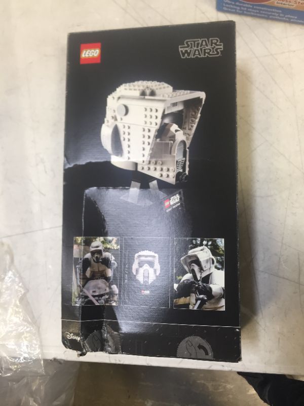 Photo 2 of LEGO Star Wars Scout Trooper Helmet 75305 Collectible Building Toy, New 2021 (471 Pieces)
