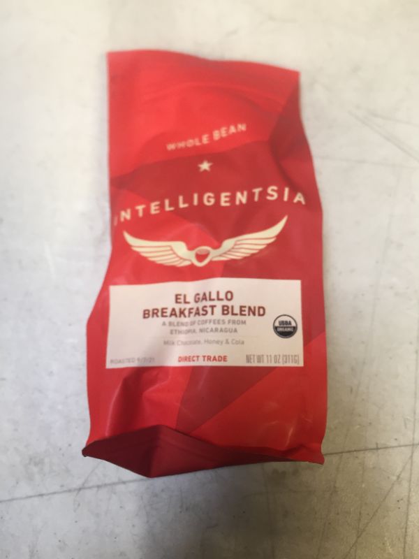 Photo 2 of Intelligentsia Organic El Gallo Breakfast Blend Coffee 12 oz. Bag
exp dec 6 2021