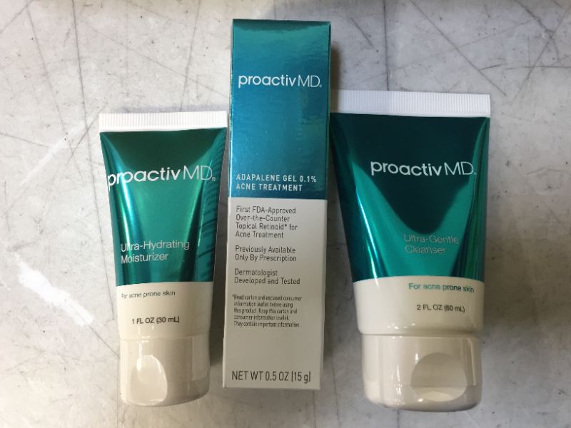 Photo 2 of ProactivMD Adapalene Gel Acne Kit EXP 02/2024