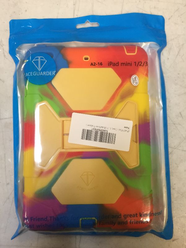 Photo 2 of iPad Mini Case 1/2/3 7.9 inch Case Rainbow/yellow