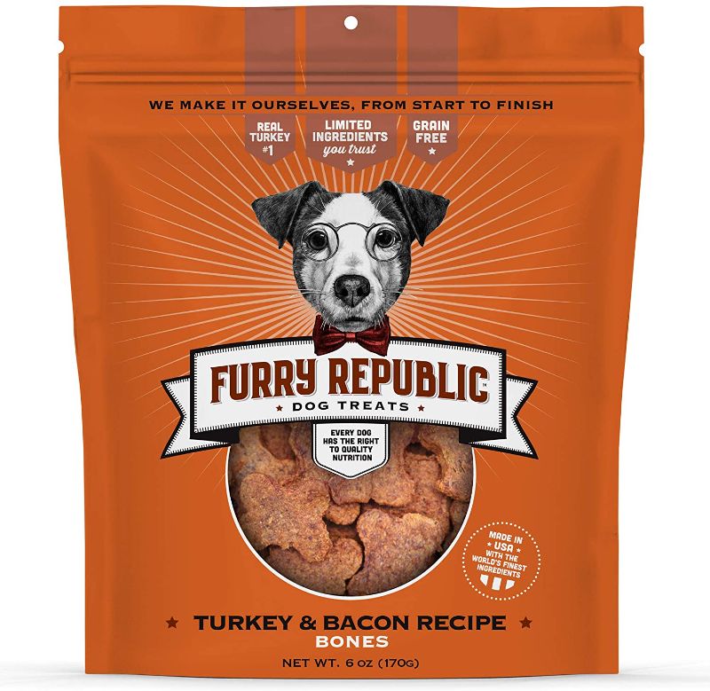 Photo 1 of 3 Furry Republic Dog Treats, Soft and Chewy Bones Made in the USA BB 03/03/2022
