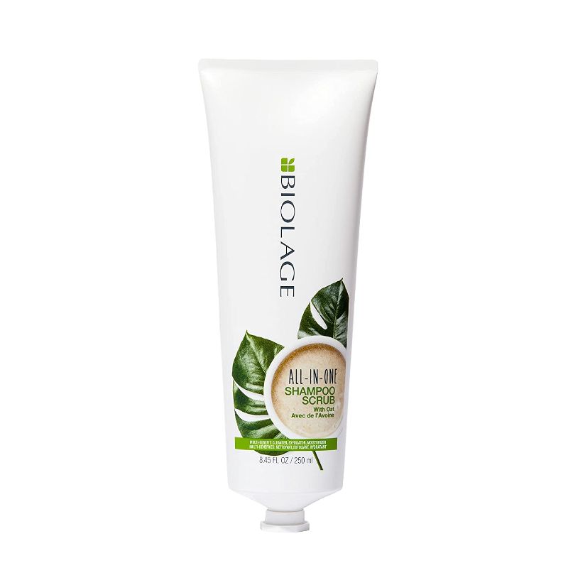 Photo 1 of Biolage All-In-One Multi-Benefit Shampoo Scrub | Cleanses, Detoxifies & Gently Exfoliates Scalp | For All Hair Types | Vegan
