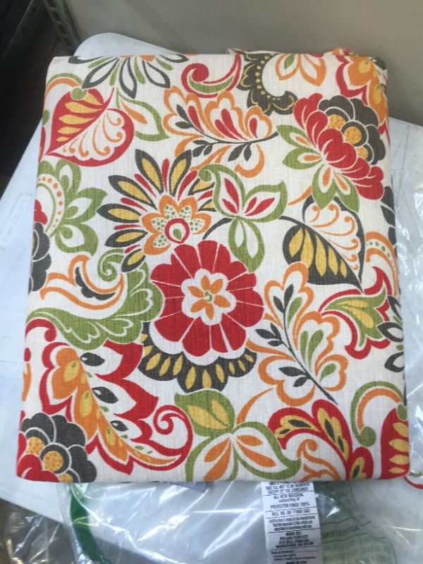 Photo 2 of 15inx19in seat cushion--flower pattern