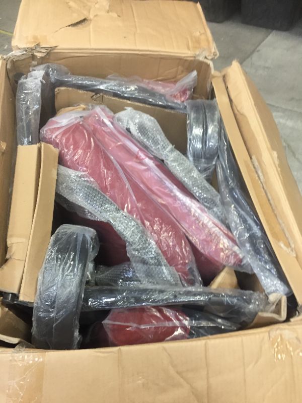 Photo 1 of swivel chair red color-- 