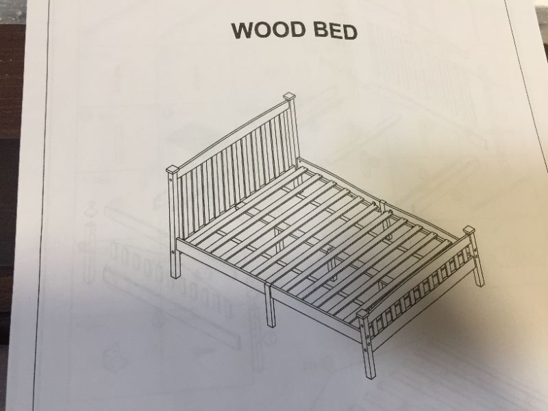 Photo 1 of  generic wood Bed Frame twin 