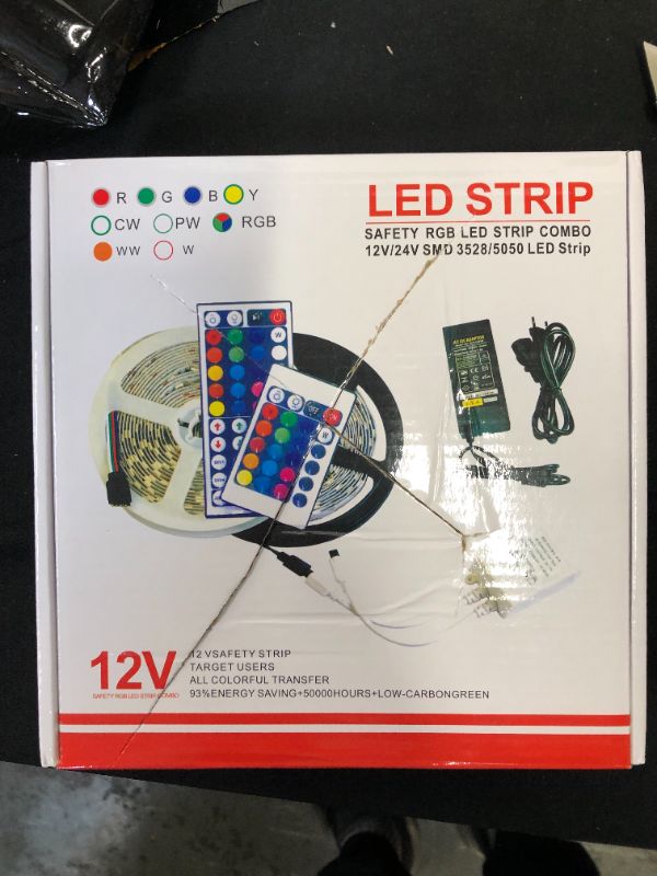 Photo 2 of 12V LED STRIP WITH REMOTE 