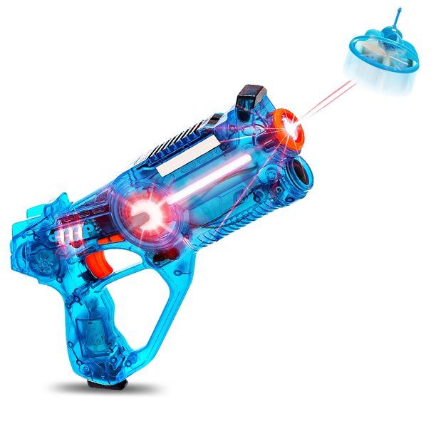 Photo 1 of Laser Tag Gun with Drone Target, Infrared Laser Tag for Kids 4 5 6 7 8 9 10+ and Adults, Indoor and Outdoor Games