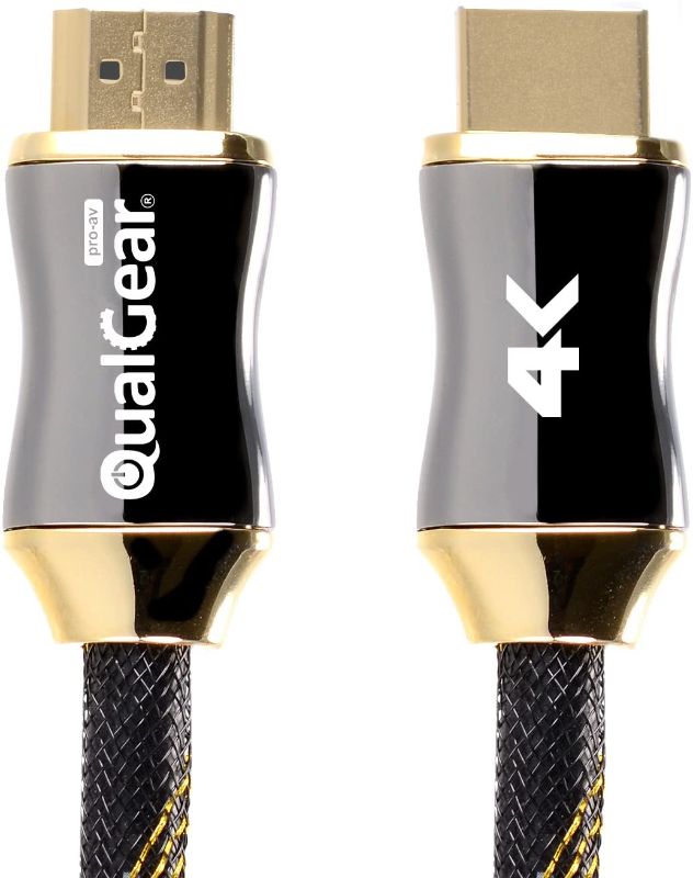 Photo 1 of 2PC LOT
Type C Charger, Type C Charging Cable USB Charger Cable Type C Cable USB to Type C [2-Pack, 6 ft] Compatible with Samsung Galaxy A10/A20/A51/S10/S9/S8 Plus/Note 9/8,LG V50 V40 G8 G7 Thinq, Moto Z

QualGear 6 Feet HDMI Premium Certified 2.0 cable w