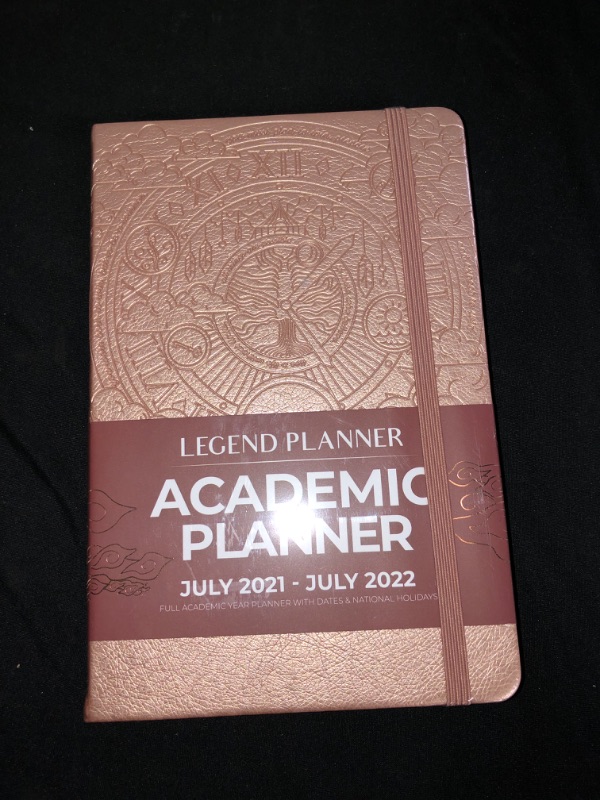 Photo 1 of LEGEND PLANNER ACADEMIC PLANNER JULY 2021- JULY 2022
ROSE GOLD DEBOSSED 