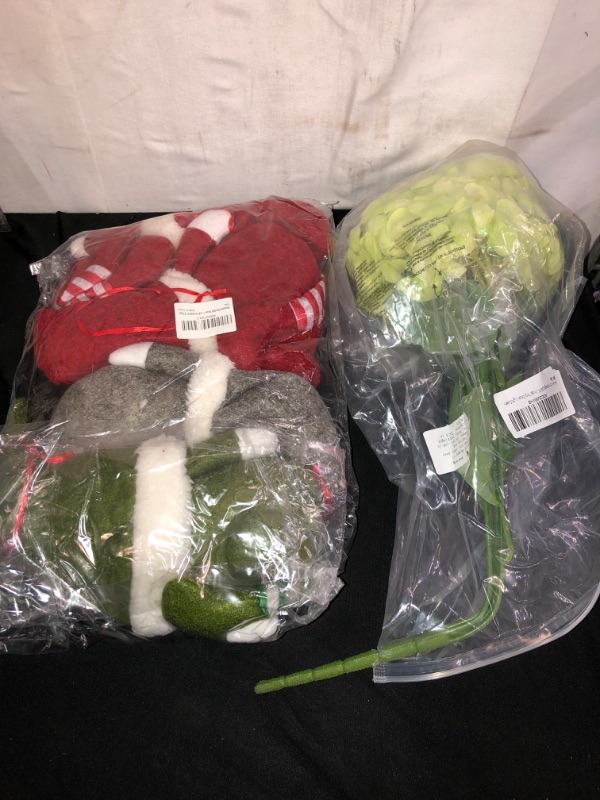 Photo 3 of 2PC LOT
Mummed Gnome Christmas Decorations, Christmas Decorations Indoor Home Decor, Gray, Green, and Red Gnome Christmas Ornaments (4 Pack)

Felice Arts Hydrangea Silk Flowers 5 Big Head Faux Hydrangea Bouquet Artificial Long Stems for Wedding Room Home 