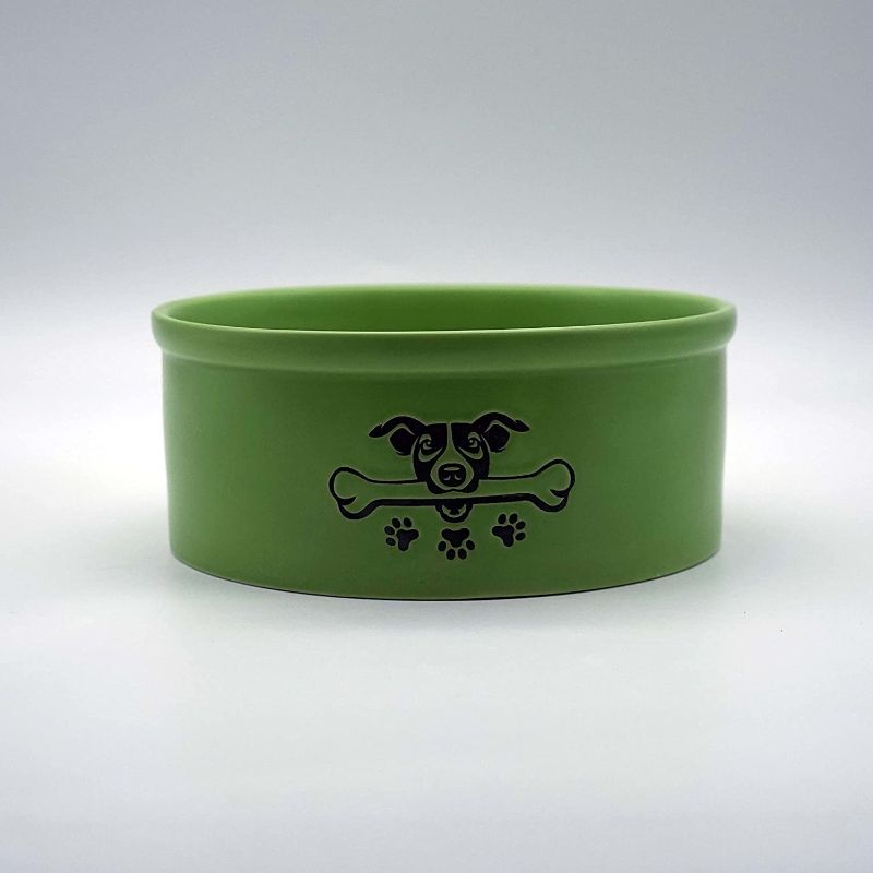 Photo 1 of 2PC LOT, MISC PET ITEMS 
A Variety of Sizes and Colors of Ceramic pet Bowls for Dogs, You can eat or Feed Water, Suitable of Dogs (Medium, Grass Green)

PROZADAHAO Dog Toys for Small Medium Dogs, Squeaky Puppy Dog Toys, Interactive Plush Chewing Toys, Bes