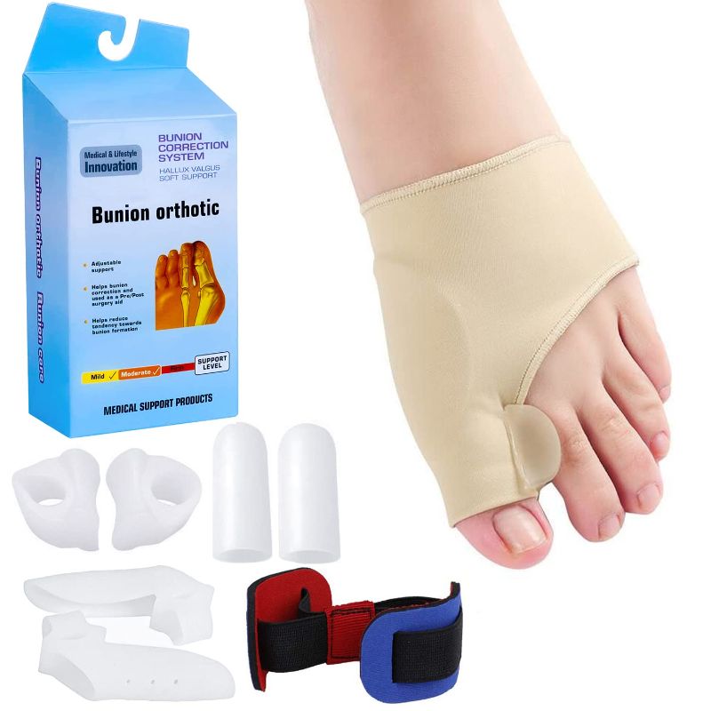 Photo 1 of 2PC LOT
Bunion Corrector & Bunion Relief Protector Sleeves Kit for Women, Big Toe Joint, Hammer Toe Corrector, Bunion Splint Relief Socks, Toe Separators Spacers Straighteners Splint Aid Surgery Treatment, Treat Pain in Hallux Valgus

Proraso Shaving Crea