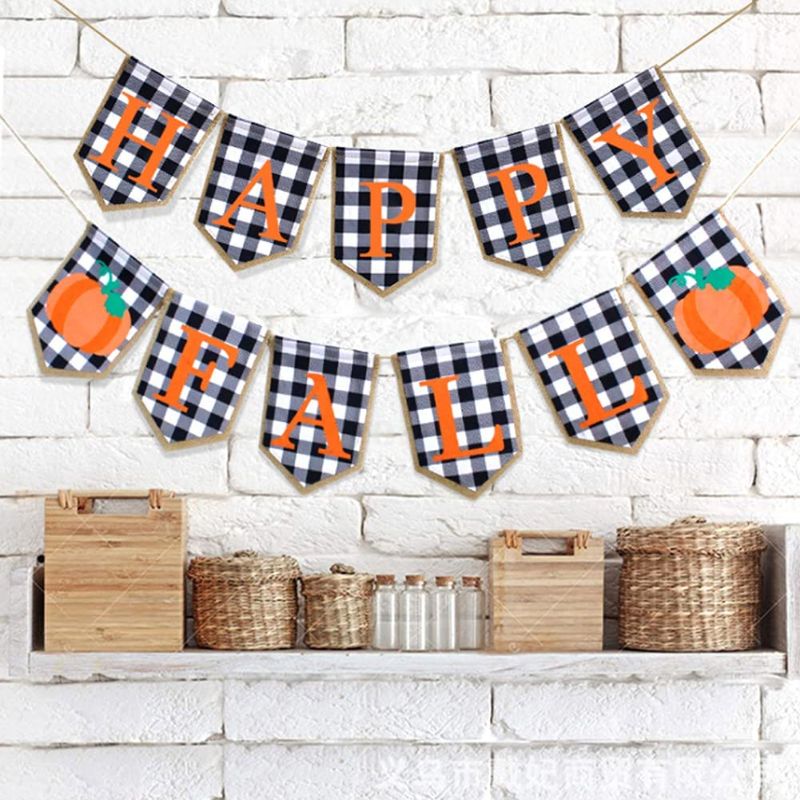 Photo 1 of 15 Pack Treat Boxes Treasure Treat Candy Boxes Pirate Treasure Chest Party Favor Boxes Goodie Candy for Halloween Party Supplies, 2 COUNT 

Happy Fall Pumpkin Buffalo Plaid Burlap Banner Autumn Pumpkin Garland Thanksgiving Harvest Bunting Flag Rustic Burl