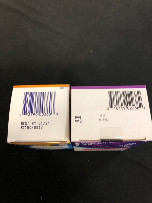 Photo 2 of 2PC LOT
TheraTears 1200mg Omega 3 Supplement for Eye Nutrition, Organic Flaxseed Triglyceride Fish Oil and Vitamin E, 90 Count
EXP 01/24

Eye Drops by Bausch & Lomb, Lubricant Relief for Dry Eyes, Soothe XP, Preservative Free, Single Use Dispensers, 0.3 m