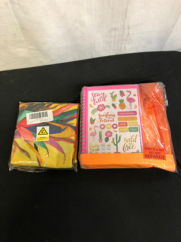 Photo 3 of 2PC LOT
'Sunshine On My Mind' Notebook Bundle - Pom Pom Pen, Pencils, Foil Stickers, Notebooks - 17 Items

Decorative Pillow Covers W/Pineapple Pillow Case Farmhouse Cotton Throw Pillow Cover 18x18 Inch for Couch Sofa Bed Home Floral Pattern
