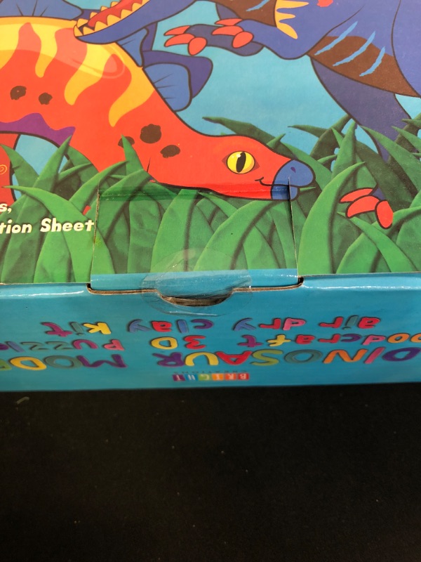 Photo 1 of Air Dry Modeling Clay Kit for Kids, Build Your Own Dinosaur, T-Rex, Stegosaurus
