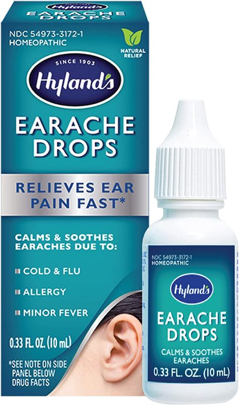 Photo 2 of 2PC LOT
GoodSense Omeprazole Delayed Release Tablets 20 mg, Stomach Acid Reducer for Frequent Heartburn Treatment, 28 Count EXP 02/22

Ear Drops for Swimmers Ear and Allergy Relief for Kids and Adults by Hyland's, for Clogged Ears, Earaches, Fast Natural 