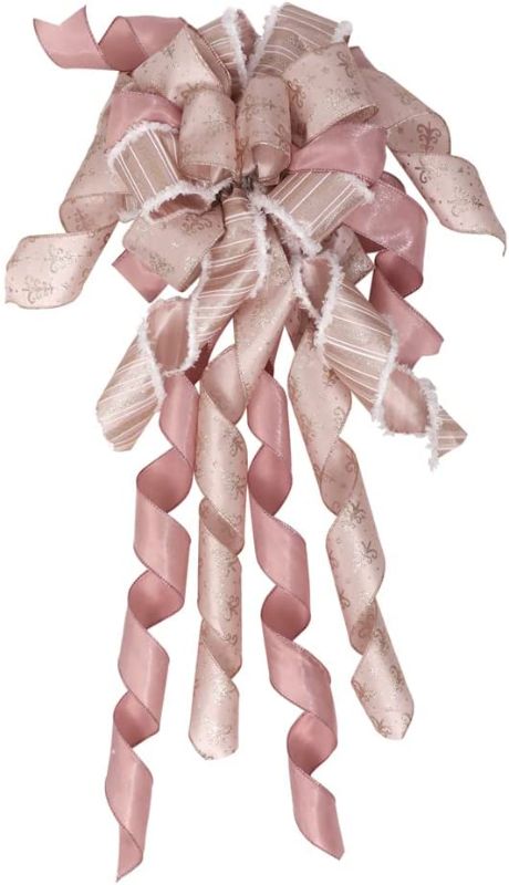 Photo 1 of 2PC LOT
Christmas Tree Topper Wreath Bow Long Tails 40x13 Inch Rose Gold Bows Decorative Large Colorful Wired Edge Xmas Supplies Bows Wall Ornaments for Home Decor(Rose Gold)

Joho Baking Mini Ice Cream Molds Set of 2, Popsicle Molds Ice Pop Molds, Silico