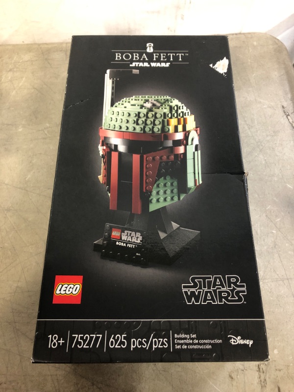 Photo 2 of LEGO Star Wars Boba Fett Helmet 75277 Building Kit, Cool, Collectible Star Wars Character Building Set (625 Pieces), Multicolor
