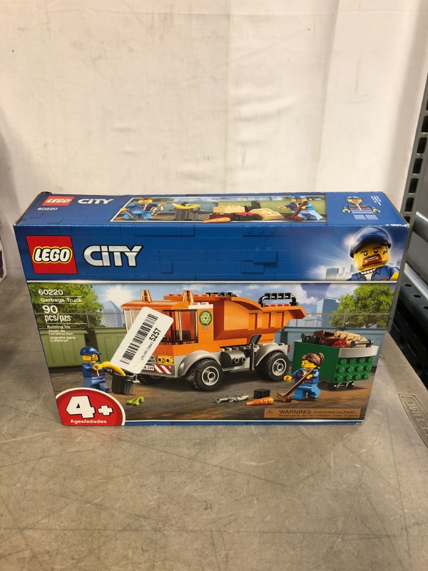 Photo 2 of LEGO City Great Vehicles Garbage Truck 60220 Building Kit (90 Pieces)
