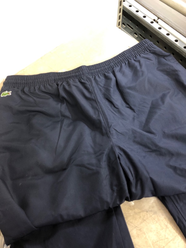 Photo 3 of Lacoste Men's Sport Taffeta Pant with Side Zip Detail, NAVY 
SIZE L 