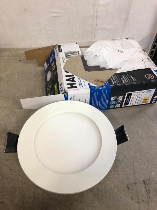 Photo 2 of Cooper Lighting SMD4R6930WHDM 4" Round Dimmable Direct Mount LED Ultra-Low Profile Surface Mounting Luminaire
