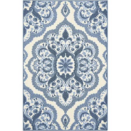 Photo 1 of 
Maples Rugs Vivian Medallion Kitchen Rugs Non Skid Accent Area Carpet [Made in USA] 30 X 46 in