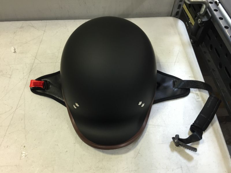 Photo 1 of generic helmet black and brown size M