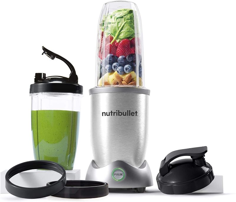 Photo 1 of NutriBullet N12-1001 10pc Single Serve Blender, Includes Travel Cup, One Size, Gray
