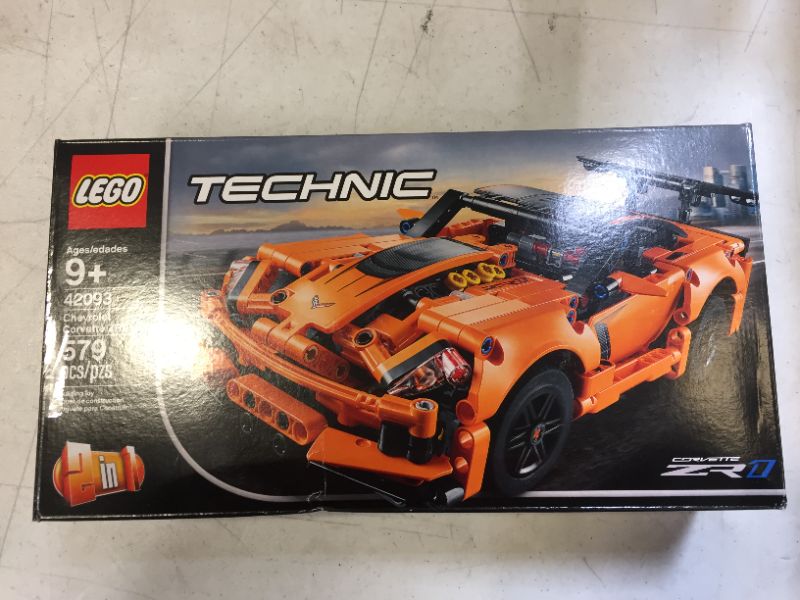 Photo 3 of LEGO Technic Chevrolet Corvette ZR1 42093 Building Kit (579 Pieces)

