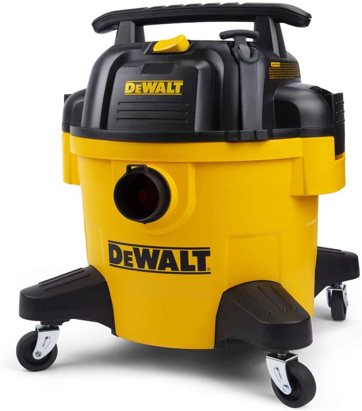 Photo 1 of DEWALT DXV06P 6 gallon Poly Wet/Dry Vac, Yellow

