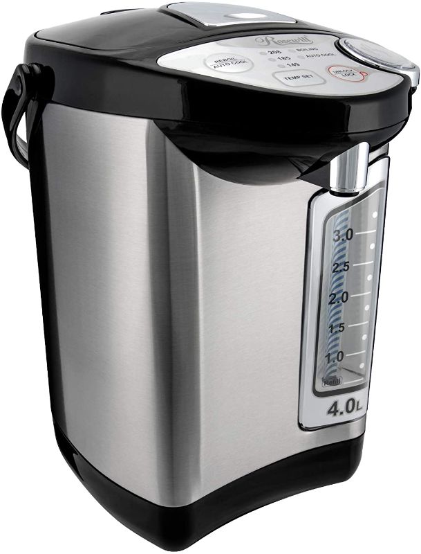 Photo 1 of Rosewill Electric Hot Water Boiler and Warmer, 4.0 Liter Hot Water Dispenser, Stainless Steel / Black RHAP-16002

