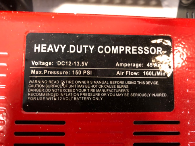 Photo 5 of Rough Country Air Compressor w/Carrying Case - RS200
