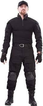 Photo 1 of HAN·WILD Men's Tactical Military Suits Long Sleeve Rip-Stop Uniforms Combat Shirt and Pants 
