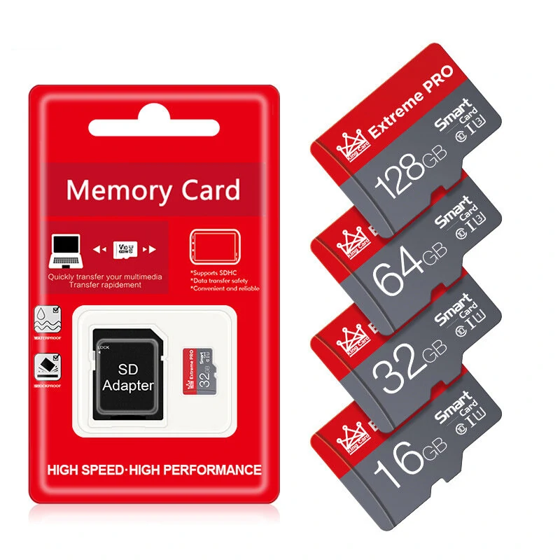 Photo 1 of Micro SD Card Memory Card Class 10 High Speed TF Flash Card for Android Phones/PC/Computer 