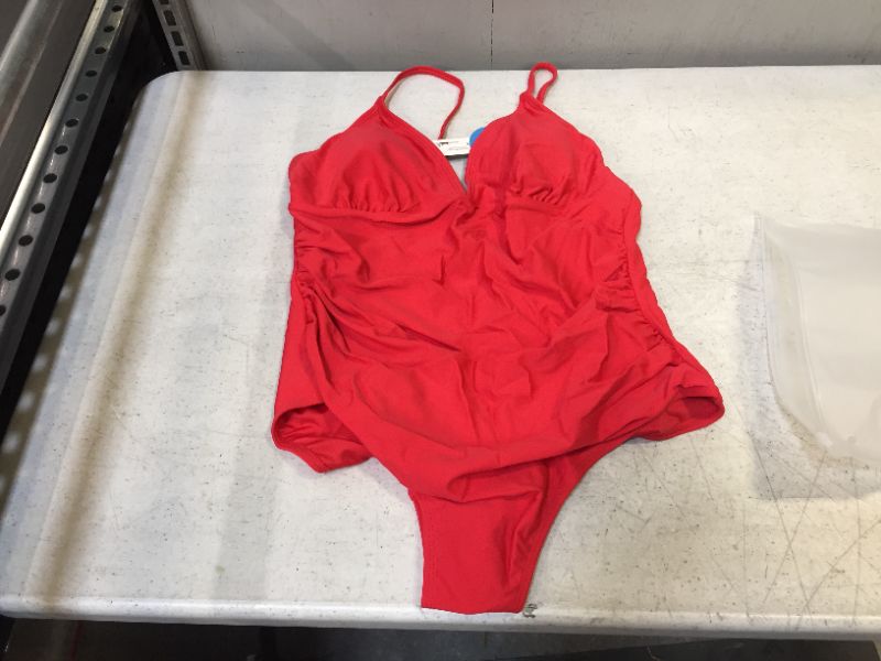 Photo 1 of CUPSHE Women's Red Swimsuit (L)