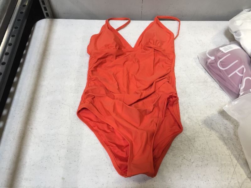 Photo 1 of CUPSHE Women's Orange Swimsuit (S)
