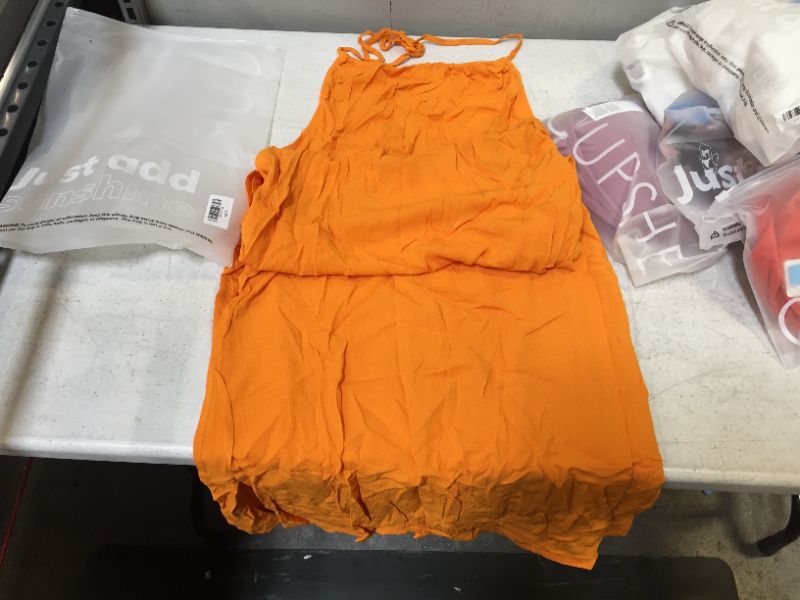 Photo 1 of CUPSHE Women's Yellow/Orange Dress (L)