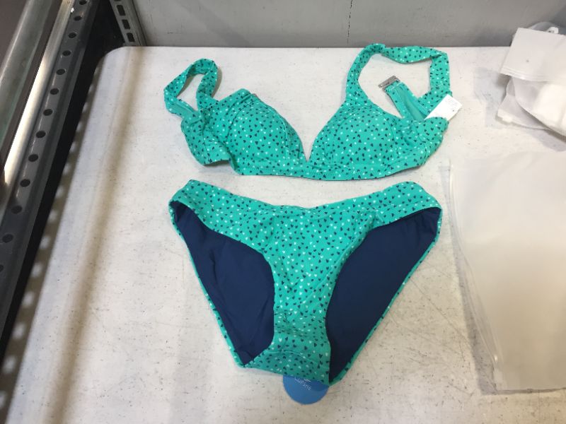 Photo 1 of CUPSHE Women's Sea Green Bikini (S)