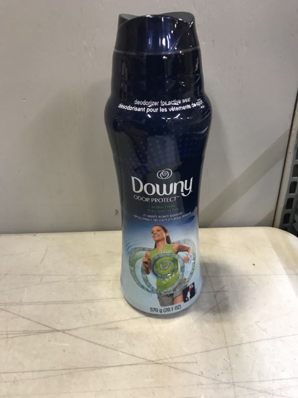 Photo 2 of  Downy Odor Protect in-Wash Scent Booster Beads, Active Fresh, 20.1 Ounce