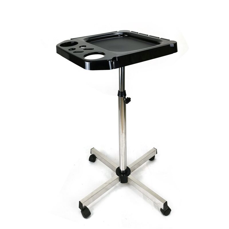 Photo 1 of  Color Beauty Salon Trolley Cart Rolling Service Tray Equipment Cart 70-110cm