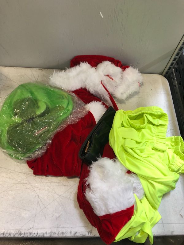 Photo 1 of ADULT CHRISTMAS GRINCH COSTUME