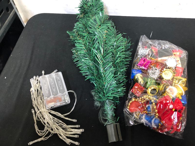 Photo 1 of 20 in  Mini Christmas Trees with LED String Light Artificial batteries operated 

 

















































