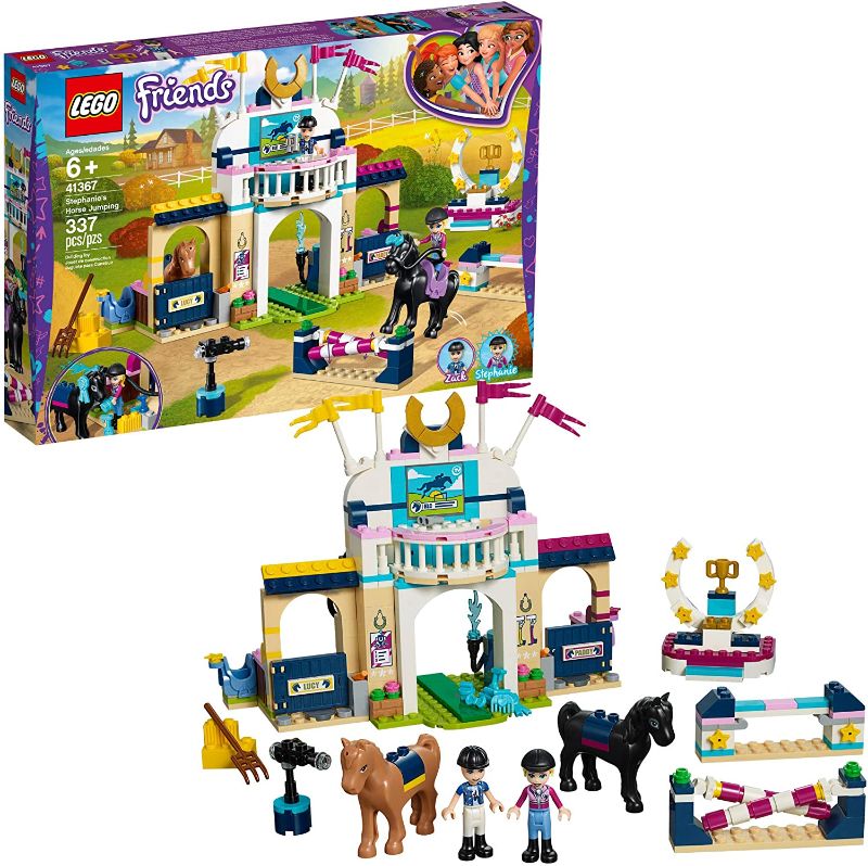 Photo 1 of LEGO Friends Stephanie’s Horse Jumping 41367 Building Kit (337 Pieces)