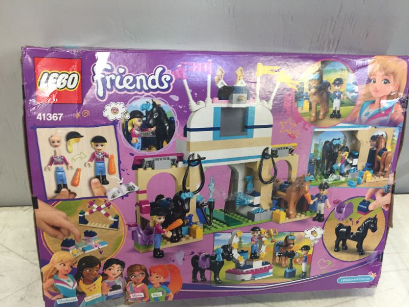 Photo 1 of LEGO Friends Stephanie’s Horse Jumping 41367 Building Kit (337 Pieces)