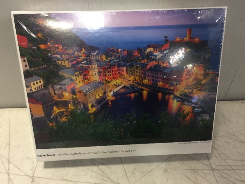 Photo 3 of Italian Sunset 1000 Piece Jigsaw Puzzle by Colorcraft