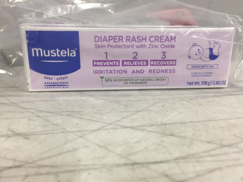 Photo 1 of Mustela Diaper Rash Cream  3pack exp date 06-2024