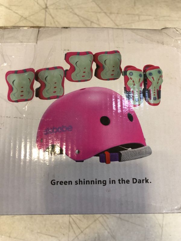 Photo 1 of allobebe Kids Helmet and Mobility Accessories, Pink/Green