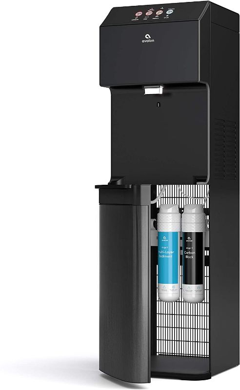 Photo 1 of Avalon A13BLK Electric Bottleless Cooler Water Dispenser-3 Temperatures, Self Cleaning, Black Stainless Steel
