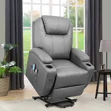 Photo 1 of Faux Leather Heated Massage Chair
